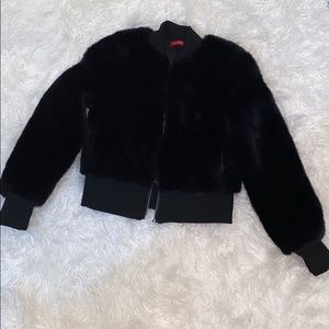 N:Philanthropy Faux Fur Bomber
